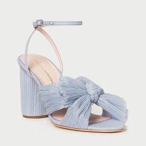Loeffler Randall Camellia Blue Bow Heel